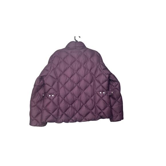Eddie Bauer Premium Goose Down Quilter Puffer Jacket Purple Sz XXL 700 Fill - Picture 1 of 11